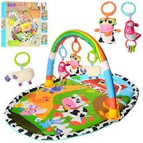 Детский развивающий коврик напольный Bambi Super Cow