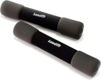 Набор фитнес гантелей Landfit, 0.9-2.3 кг