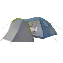 Палатка для кемпинга 4-х местная Green Camp, 2 входа