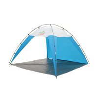Тент пляжный для детей и взрослых Sun Shelter Green Camp, 220*220*160 см