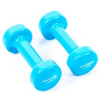 Виниловые гантели для фитнеса IronMaster, 0.5, 1, 1.5, 2, 2.5, 3, 3.5, 4 кг