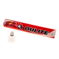 Воланы перьевые для бадминтона Oulite, 12 шт