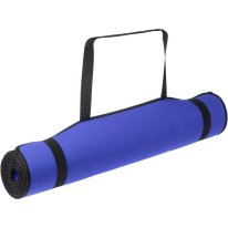 Коврик для фитнеса с ручкой-переноской IronMaster Deepblue, 6 мм