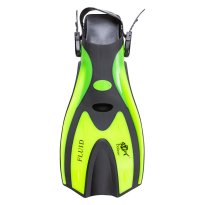 Ласты короткие с открытой пяткой Neon Aquaswim