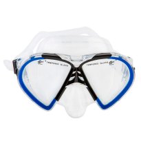 Маска взрослая для дайвинга и снорклинга Dolvor Snorkel Mask