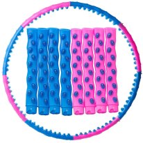  Обруч для талии с массажными магнитными элементами (хулахуп) Hula Hoop RB, 1,7 кг