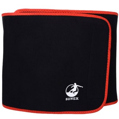 Неопреновый пояс для похудения живота Sunex Original Red, 102 см