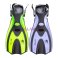 Ласты короткие с открытой пяткой Neon Aquaswim