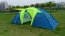 Двухкомнатная палатка Green Camp Roomy, 6-ти местная