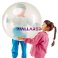 Прозрачный мяч для фитнеса (фитбол) Ballix Glacier 65, 75, 85 см (с насосом)